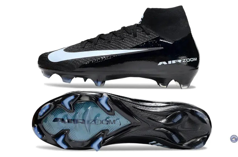 Air Zoom Mercurial Superfly 10 Elite FG Shadow - Noir/Bleu — visuel 2 sur 4
