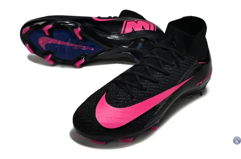 Air Zoom Mercurial Superfly 10 FG - Noir/Rose/Bleu — visuel 2 sur 4