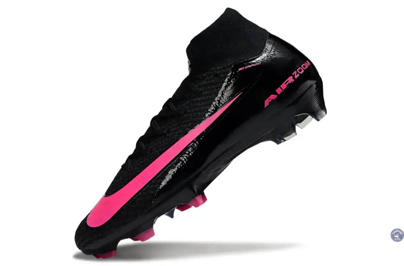 Air Zoom Mercurial Superfly 10 FG - Noir/Rose/Bleu — visuel 4 sur 4