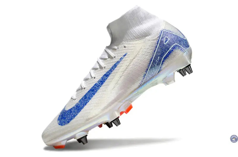 Air Zoom Mercurial Superfly 10 SG Blueprint - Blanc/Bleu — visuel 4 sur 4