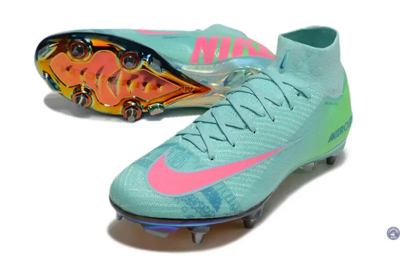 Air Zoom Mercurial Superfly 10 SG Cosmic Speed 2 - Turquoise/Noir ÉDITION LIMITÉE — visuel 2 sur 4