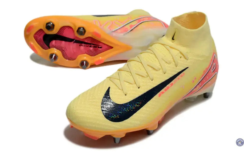 Air Zoom Mercurial Superfly 10 SG Mbappé Personal Edition - Orange/Bleu — visuel 2 sur 4