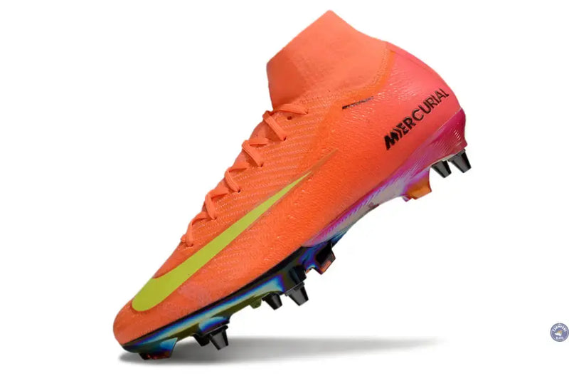 Air Zoom Mercurial Superfly 10 SG - Orange/Jaune/Rose — visuel 4 sur 4