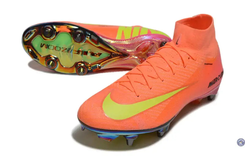 Air Zoom Mercurial Superfly 10 SG - Orange/Jaune/Rose — visuel 2 sur 4