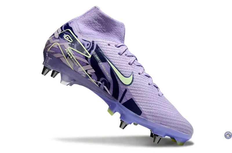 Air Zoom Mercurial Superfly 10 SG United - Purple Agate/Jaune Fluo — visuel 3 sur 4