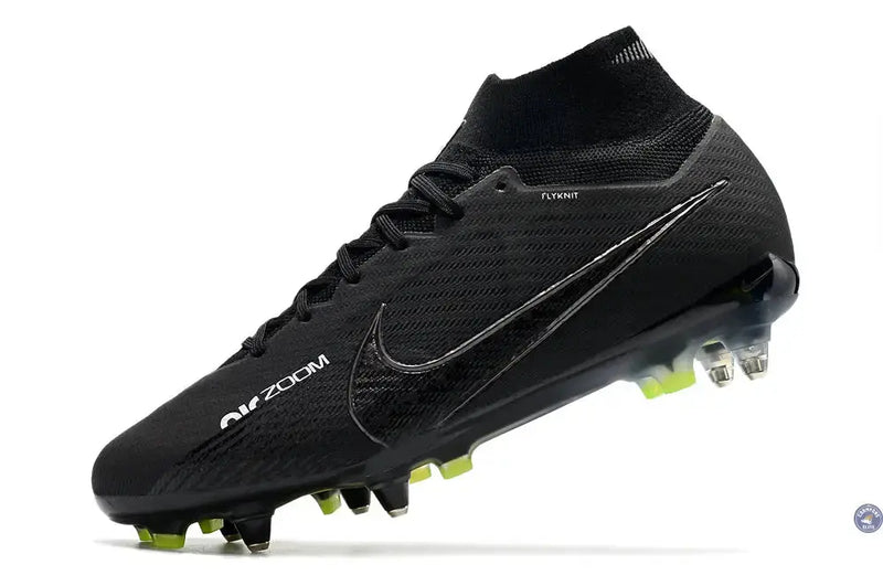 Air Zoom Mercurial Superfly 9 Anticlog SG - Noir/Gris/Blanc/Jaune Fluo — visuel 4 sur 4