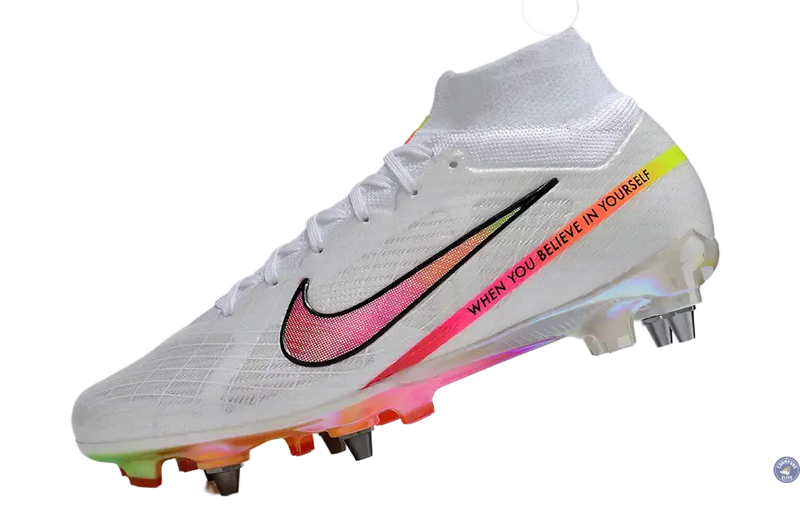 Air Zoom Mercurial Superfly 9 x Rashford SG Blanc/Noir — visuel 4 sur 4