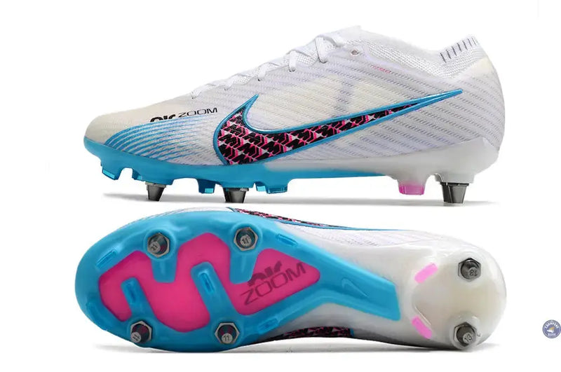 Air Zoom Mercurial Vapor 15 Academy SG - Blanc/Bleu/Rose — visuel 1 sur 4