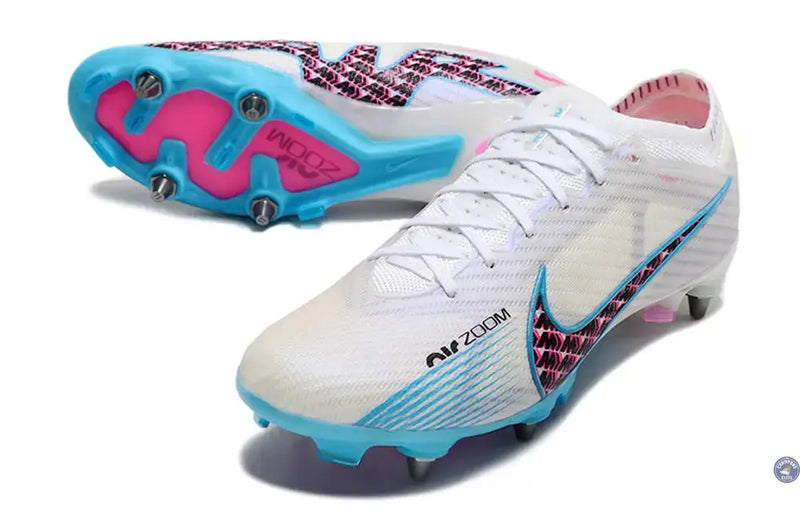 Air Zoom Mercurial Vapor 15 Academy SG - Blanc/Bleu/Rose — visuel 2 sur 4
