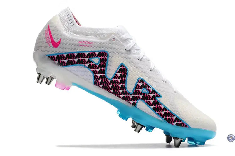 Air Zoom Mercurial Vapor 15 Academy SG - Blanc/Bleu/Rose — visuel 3 sur 4