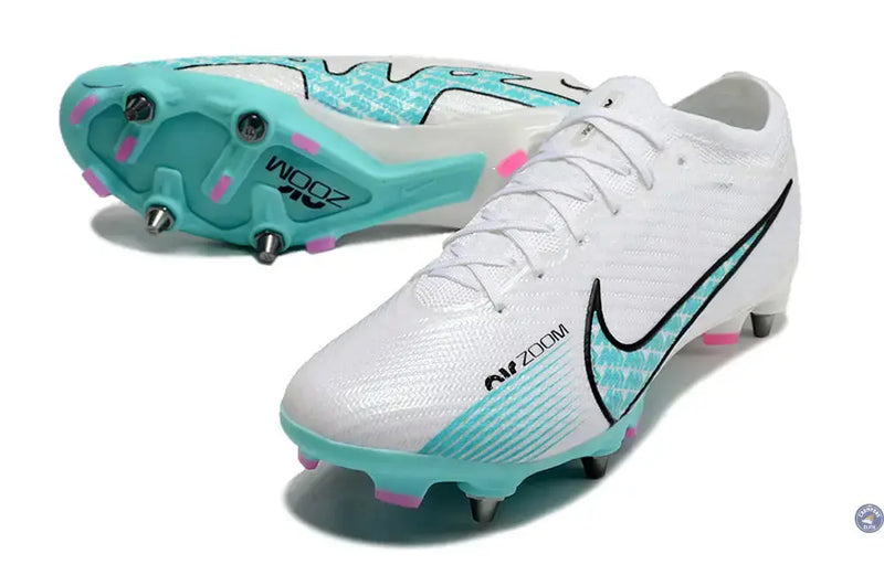 Air Zoom Mercurial Vapor 15 Academy SG Blast - Blanc/Bleu Turquoise/Rose — visuel 2 sur 4