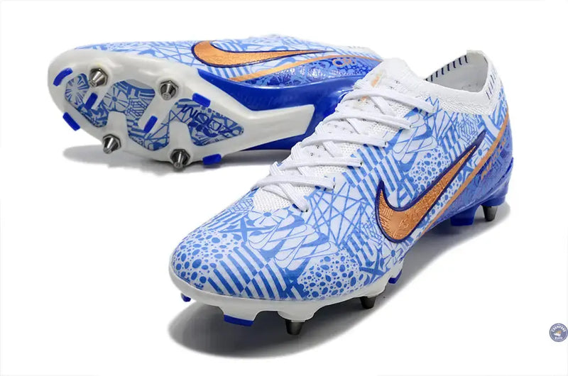 Air Zoom Mercurial Vapor 15 Anticlog SG-PRO CR7 Personal Edition - Blanc/Cuivré/Bleu — visuel 2 sur 4
