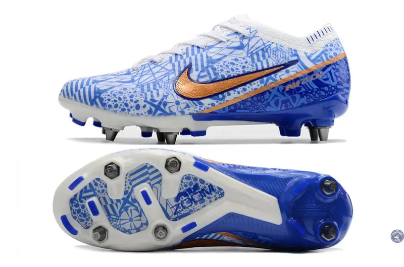 Air Zoom Mercurial Vapor 15 Anticlog SG-PRO CR7 Personal Edition - Blanc/Cuivré/Bleu — visuel 1 sur 4