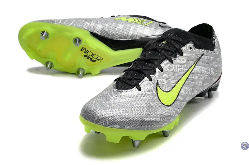 Air Zoom Mercurial Vapor 15 Anticlog SG XXV - Argenté/Jaune Fluo/Noir — visuel 2 sur 4
