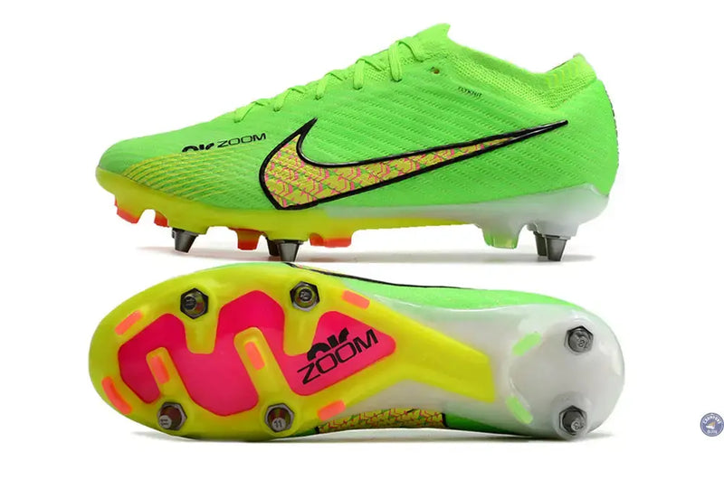 Air Zoom Mercurial Vapor 15 SG - Vert/Jaune/Noir/Orange — visuel 1 sur 4
