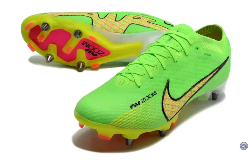 Air Zoom Mercurial Vapor 15 SG - Vert/Jaune/Noir/Orange — visuel 2 sur 4