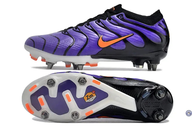 Air Zoom Mercurial Vapor 15 X Air Max Plus Pro Anticlog SG - Voltage Purple/Orange — visuel 1 sur 4