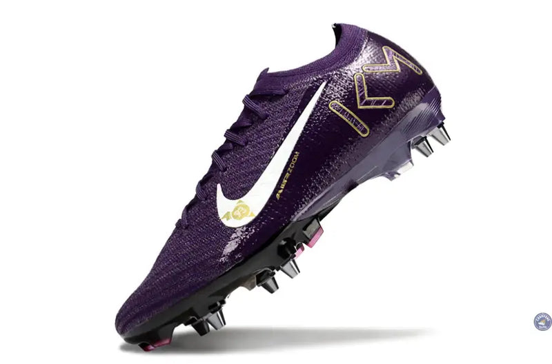 Air Zoom Mercurial Vapor 16 SG Mbappé Personal Edition - Violet/Blanc — visuel 4 sur 4