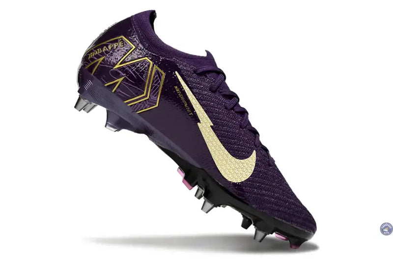 Air Zoom Mercurial Vapor 16 SG Mbappé Personal Edition - Violet/Blanc — visuel 3 sur 4