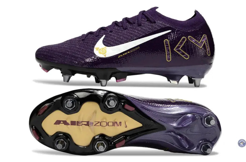 Air Zoom Mercurial Vapor 16 SG Mbappé Personal Edition - Violet/Blanc — visuel 1 sur 4