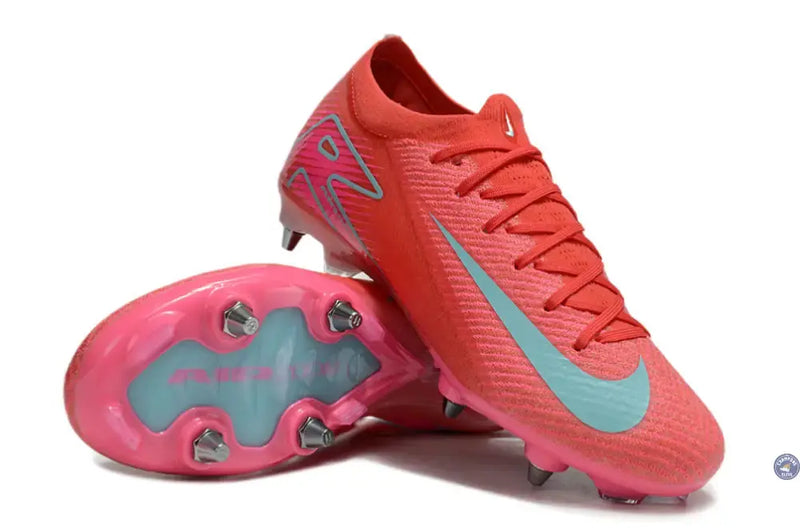 Air Zoom Mercurial Vapor 16 SG-PRO Mad Energy - Rouge/Vert — visuel 3 sur 4