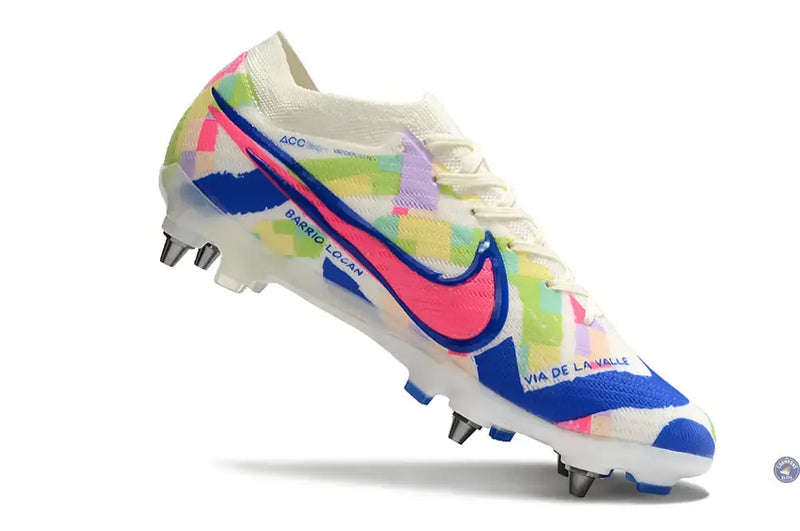 Air Zoom Vapor 15 SG Socal Pack - Blanc/Rose/Bleu/Vert/Jaune — visuel 3 sur 4