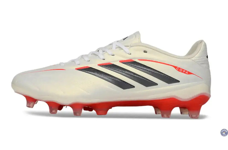 COPA PURE ELITE 4 FG BORN FOR GOALS-BLANC/ARGENTÉ/NOIR/LUCID RED — visuel 2 sur 4
