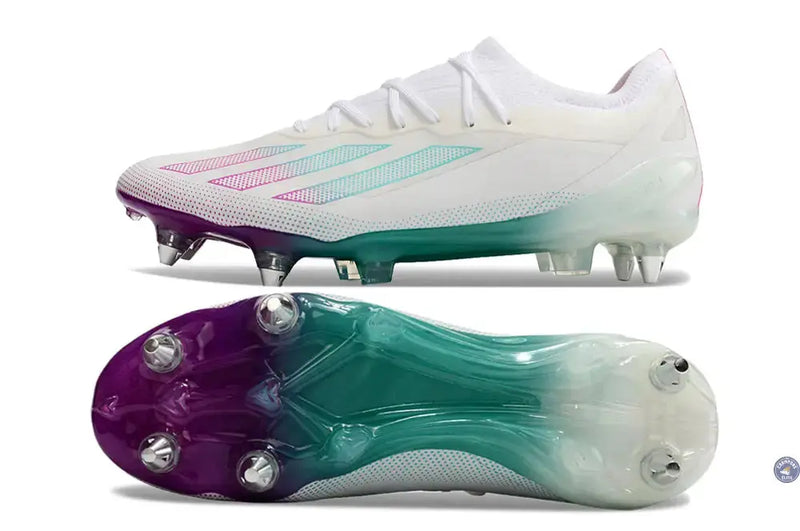 Crazyfast SG - Blanc/Bleu/Rose — visuel 1 sur 4