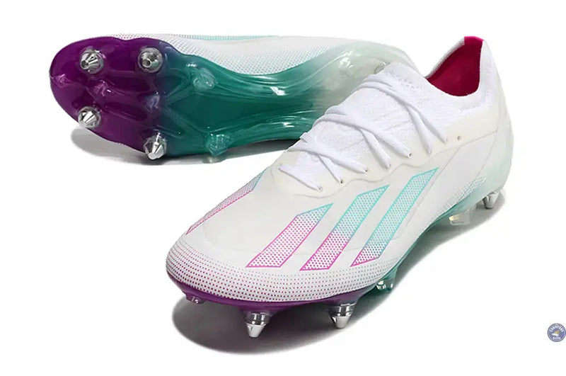 Crazyfast SG - Blanc/Bleu/Rose — visuel 2 sur 4