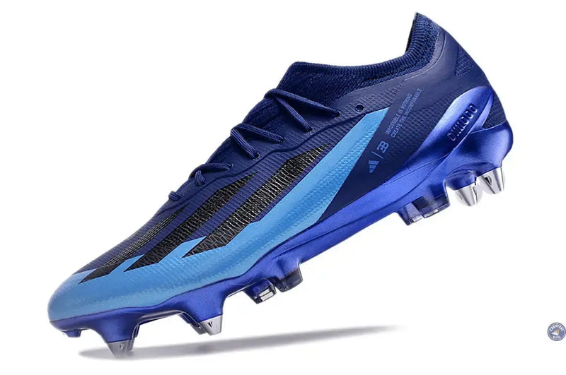 Crazyfast SG - Blanc Marine/Bleu Clair/Noir — visuel 4 sur 4