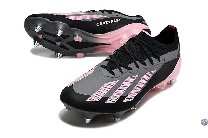 Crazyfast SG - Noir/Rose/Gris — visuel 2 sur 4