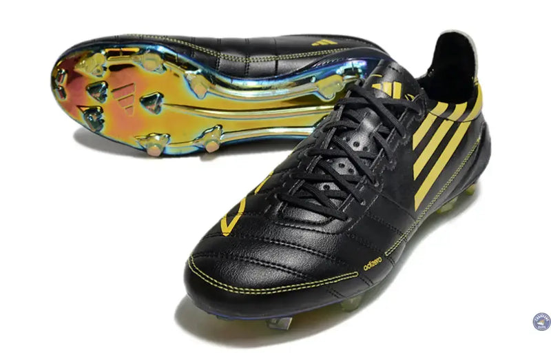 F50 ELITE ADIZERO 2010 FG REMAKE - NOIR/JAUNE ÉDITION LIMITÉE — visuel 2 sur 4
