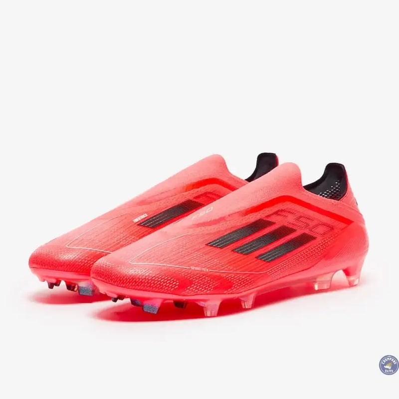 F50 Elite Laceless FG Vivid Horizon - Turbo/Aurora Black/Argenté — visuel 2 sur 4