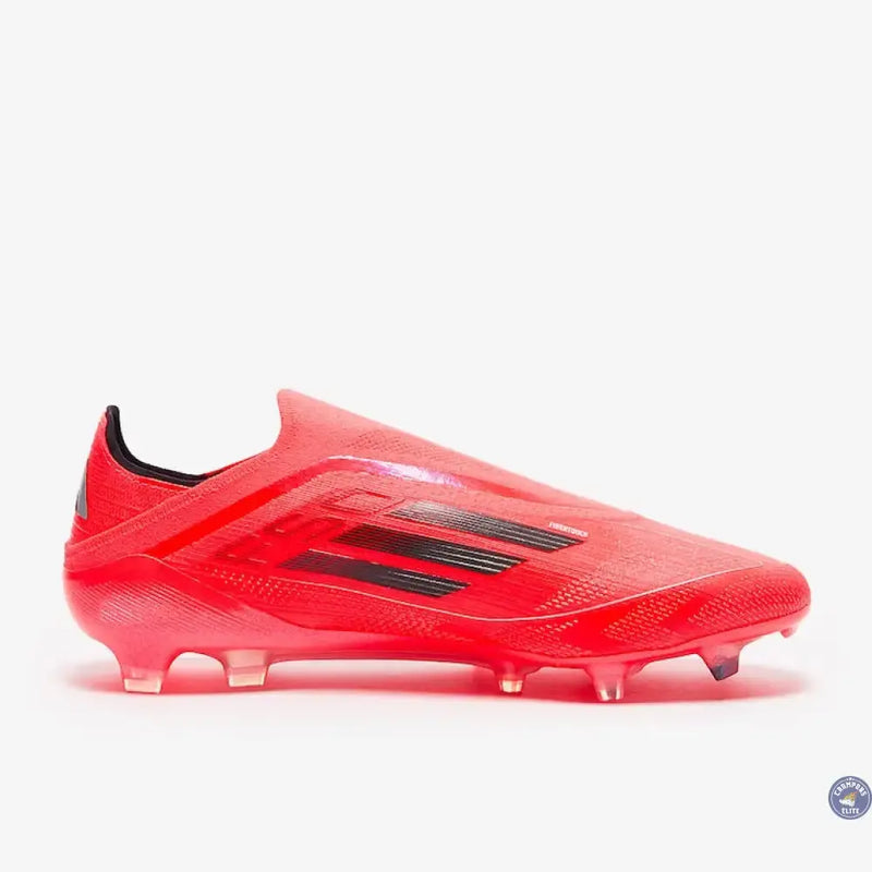 F50 Elite Laceless FG Vivid Horizon - Turbo/Aurora Black/Argenté — visuel 4 sur 4
