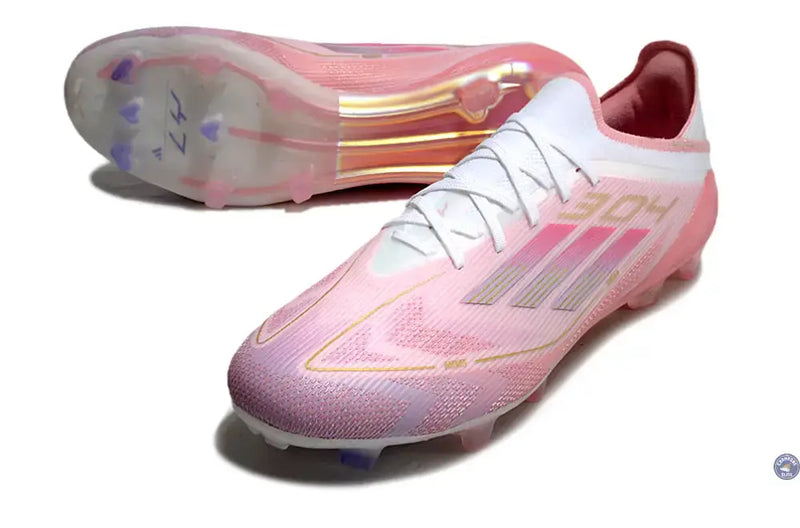 F50 Elite Lacets FG Lamine Yamal 304 - Rose clair/Purple Glow/Lite Pink ÉDITION LIMITÉE — visuel 2 sur 4