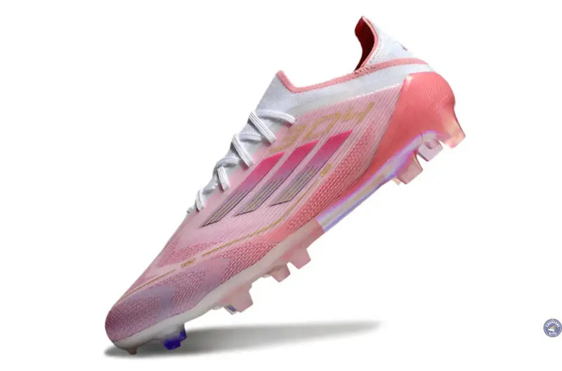 F50 Elite Lacets FG Lamine Yamal 304 - Rose clair/Purple Glow/Lite Pink ÉDITION LIMITÉE — visuel 4 sur 4