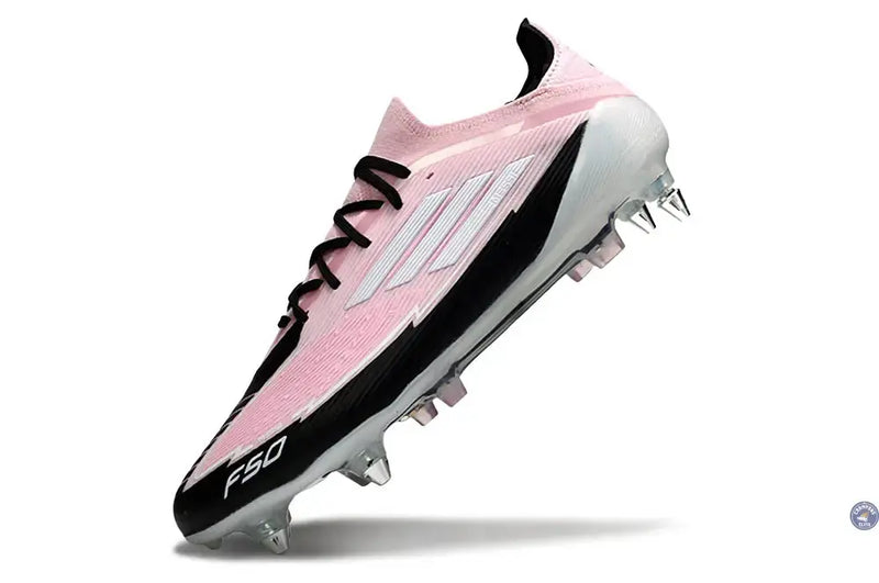 F50 Elite Lacets SG -  Rose/Blanc/Noir — visuel 4 sur 4