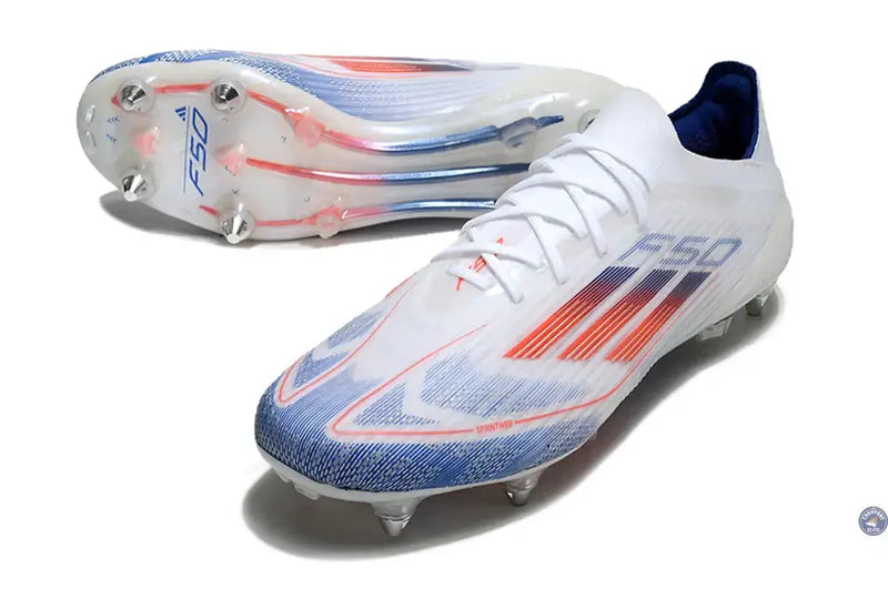 F50 Elite SG Advancement - Blanc/Rouge/Bleu — visuel 2 sur 4