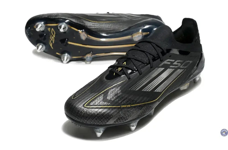 F50 Elite SG Dark Spark - Noir/Argenté/Doré — visuel 2 sur 4