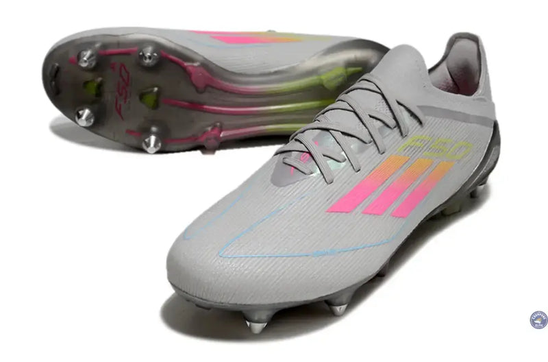 F50 Elite SG - Gris/Vert/Jaune/Rose — visuel 2 sur 4
