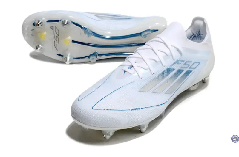 F50 Elite SG Polar Victory - Blanc/Argenté/Bleu — visuel 2 sur 4