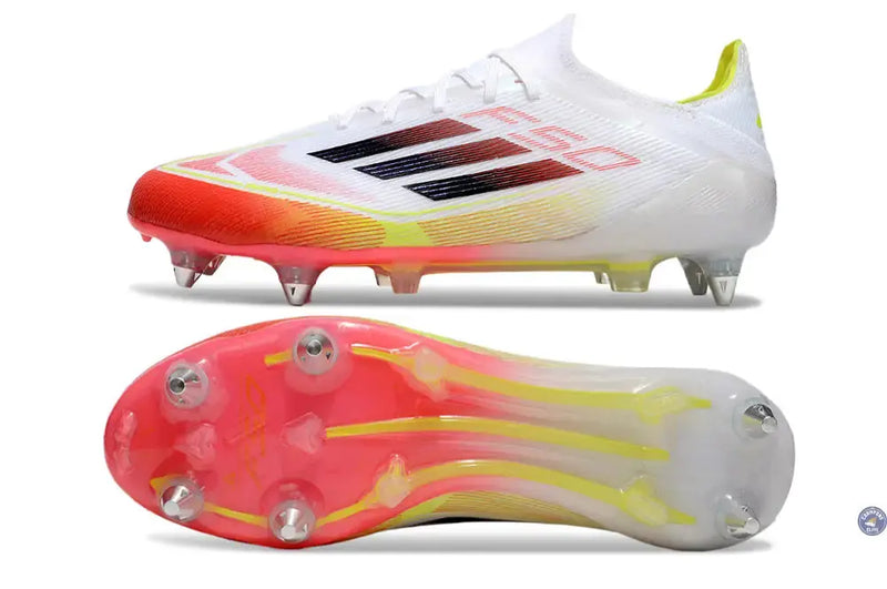F50 Elite SG Pure Victory - Blanc/Noir/Jaune — visuel 1 sur 4