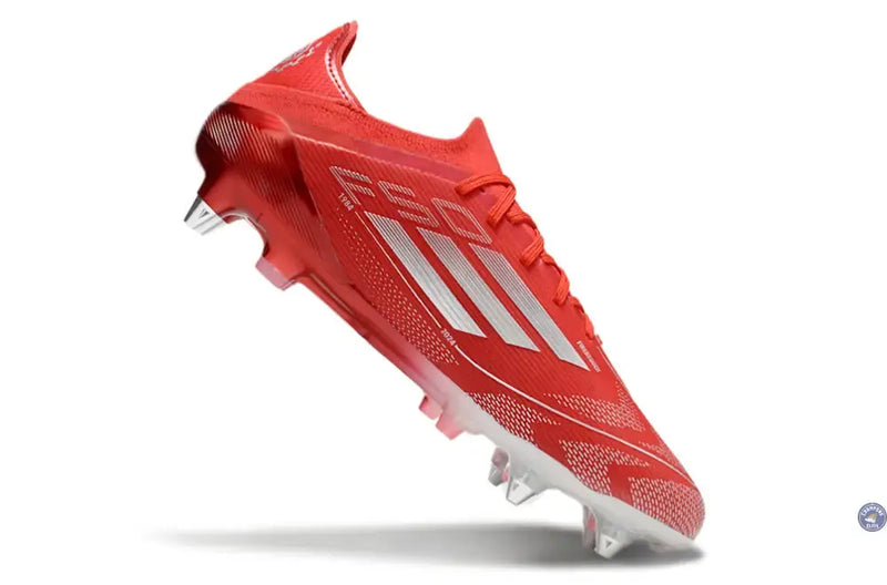 F50 Elite SG - Rouge/Argent/Blanc — visuel 3 sur 4