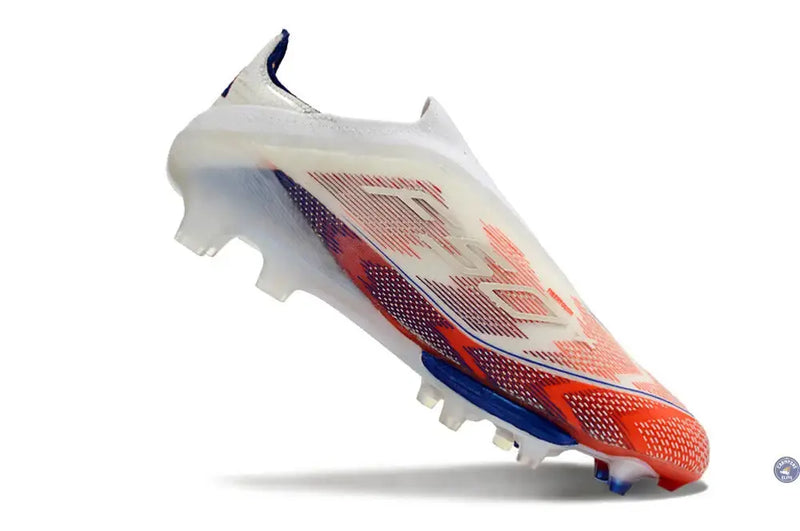 F50 + Laceless FG Advancement - Blanc/Rouge/Bleu — visuel 4 sur 4