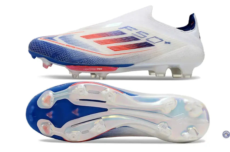 F50 + Laceless FG Blanc/Bleu/Rouge — visuel 3 sur 4