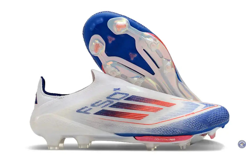 F50 + Laceless FG Blanc/Bleu/Rouge — visuel 1 sur 4