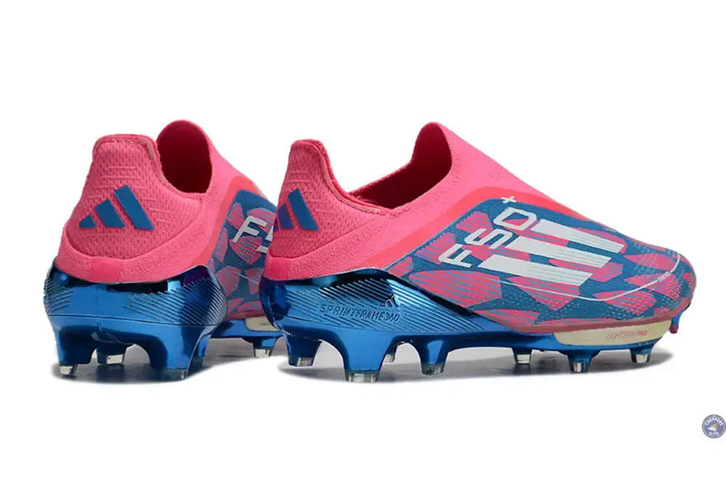 F50 + Laceless FG Reemergence - Bleu/Blanc/Rose — visuel 4 sur 4