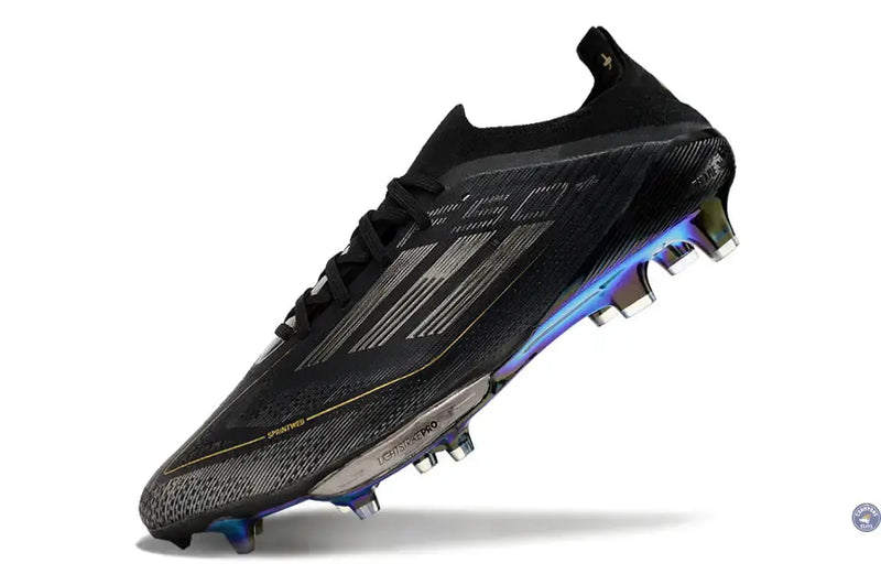 F50+ Lacets FG Dark Spark - Noir/Argenté/Doré — visuel 4 sur 4