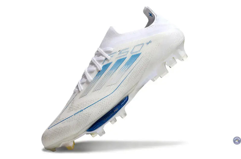 F50+ Lacets FG Polar Victory - Blanc/Argenté/Bleu — visuel 4 sur 4