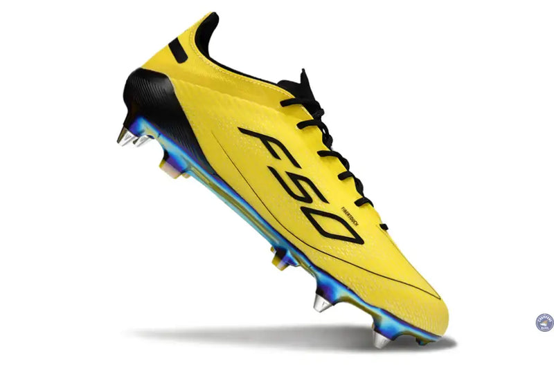 F50 Languette SG Adizero 2010 Remake - Jaune/Noir ÉDITION LIMITÉE — visuel 3 sur 4